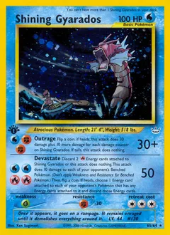 Shining Gyarados — Neo Revelation — Shining