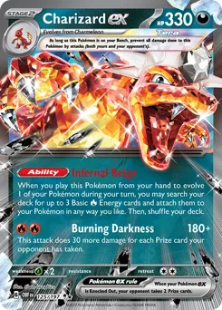 Charizard ex — Obsidian Flames — Double Rare