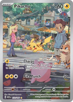 Pikachu — 151 — Illustration Rare